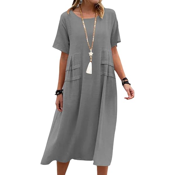 knee length dresses for ladies Hazel Blues