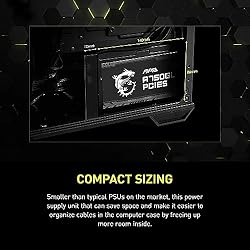 MSI MAG A750GL PCIE 5.1 & ATX 3.1 Gaming Power