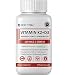 Premium Vitamin K2 (MK7) + D3 with BIOPERINE & ORGANIFLOW for Optimal Absorption | Vitamins D & K for Bone and Heart Health Supplement - 5000 IU D3 & 100 mcg K2 MK-7 - 60 Veggie Caps