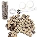 Yoption 150 Pieces Octagon Sealing Wax Beads Kit for Christmas Cards, Envelopes, Wedding Invitations, Wine Packages, Gift Idea (Bronze)