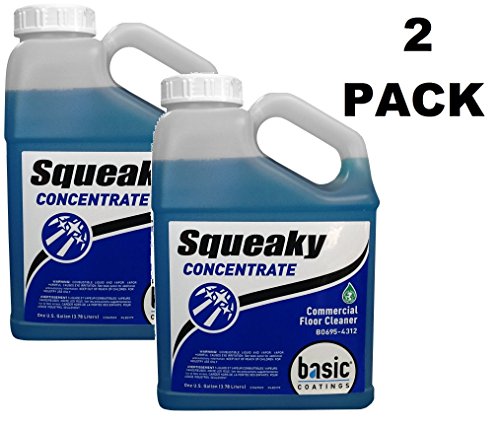 2 Pack Squeaky Concentrate Commercial/Residential Hardwood Floor Cleaner
