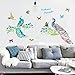 Gocheaper Decor Wall Stickers,Room Art Wall Decal DIY Peacocks Removable Mural