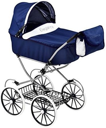 Arias 70 x 42 x 90 cm Elegance Doll Hood Cart with Bag by Arias