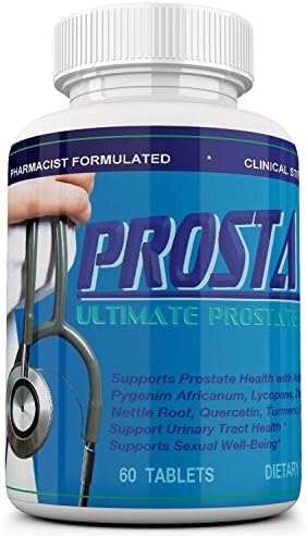 PROSTAVON Natural Prostate Support Pills for Men. Saw Palmetto, Stinging Nettle, Juniper, Quercetin, Pomegranate, Turmeric, Uva Ursi, Lycopene and Lipase. Best Prostate, Urinary and Sexual functions.