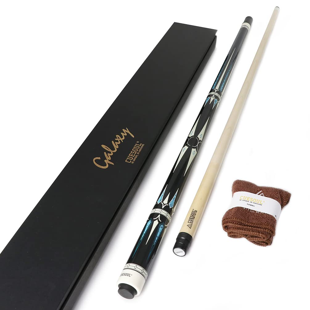 CUESOUL GALAXY 58inches 19oz Pool Cue Stick,13mm tips(CSPC-GX-2)