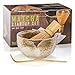 Tealyra - Matcha - Start Up Kit - 3 items - Matcha Green Tea Gift Set - Japanese Made Beige Bowl - Bamboo Whisk and Scoop - Gift Box