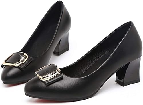 Amazon リーフラワー 結婚式 パンプス ローヒール ヒールパンプス 痛くない 大きいサイズ 太ヒール 幅広 結婚式用 結婚式パンプス 安い 靴 レディース パンプス 二次会 パーティー 結婚式 Leaflower リーフラワー パンプス