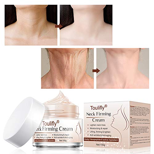 Neck Firming Cream, Neck AntiWrinkle Cream, Anti Aging Moisturizer for
