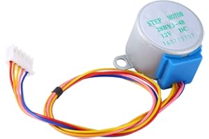 OUMEFAR DC 12V Gear Motor Encoder Speed Reduction Stepper Motor Reducer Replacement Motor 28BYJ-48 Mini Stepper Motor