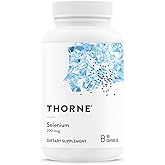 Thorne Selenium - 200 mcg Selenium Supplement for Antioxidant Support - 60 Capsules
