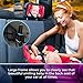 Baby Car Mirror for Back Seat | Large 11.5 Inch Premium Shatterproof Acrylic Glass Mirror to View Your Baby Car Seat Rear Facing | Safe, Secure, 360 Degree Adjustable by Bright Star Sparkles