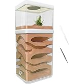 La La Pet Ant Farm Box Detachable Breeding Boxes Plaster Ant Home for Students Study Ant Behavior Observation Educational Formicarium Ant Nest Farm