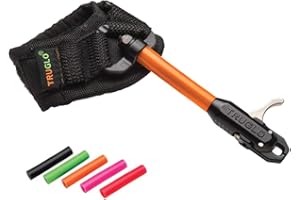 TRUGLO Speed-Shot XS Velcro Archery Release Strap, Black, Adult