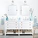 Amazon Brand – Pinzon 6 Piece Pima Cotton Bath Towel Set - Spa Blue