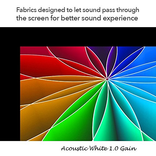 QualGear-Fixed-Frame-Projector-Screen-16-9-4K-HD-High-Definition-10-gain-Acoustic-White