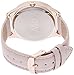 Nine West Women's NW/1660SVPK Rose Gold-Tone Case Watch with Blush Strap
