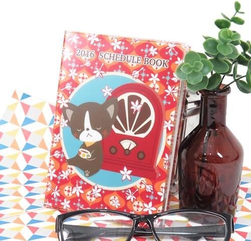 Amazon 16 手帳 スケジュール帳 16年 フラワー 塩ビカバー Mizuka ミズカ 手帳 文房具 オフィス用品