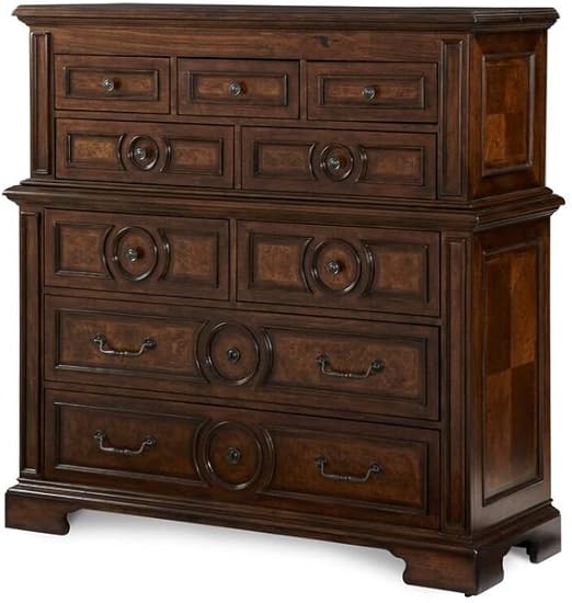 Amazon Com Michael Amini Bella Cera 9 Drawer Chest Capri