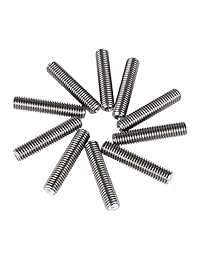 wangdd22 15pc set 1,75 mm tubo de teflón Garganta + 0.4 mm Boquilla Extrusora de Impresión Jefes + calentador Blocks Hotend Para MK8 Makerbot Anet A8 Impresora 3d