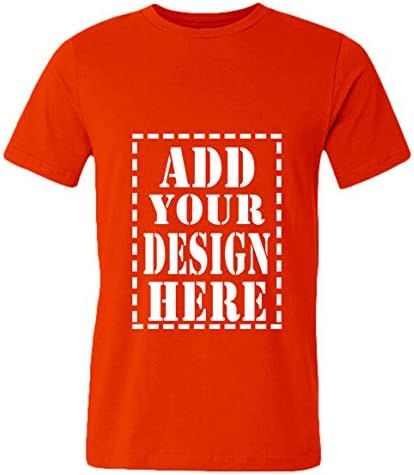 Add Your Own Custom Text Name Personalized Message or Image Unisex T-Shirt