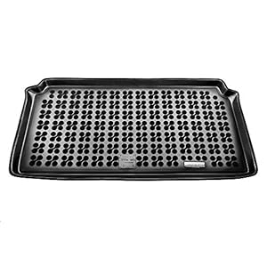 Kofferbakmat van rubber voor Toyota Yaris II Facelifting (2009-2011) + kunststof reiniger (cadeau)