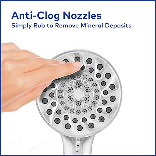 Waterpik High Pressure Shower Heads with Handheld PowerSpray+