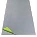 Gaiam No-Slip Yoga Mat Towel, Citron Storm
