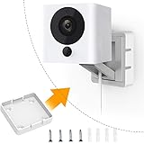 Wall Mount Bracket for Wyze Cam V2, Wall and Ceiling Mounting Kit for Wyze Cam v2 1080p Camera, Best Semi-Permanent Solution