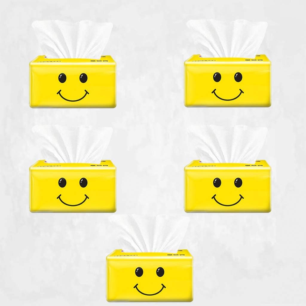 1/3/8/10 Pack x Toilet Tissue Bulk Large Pack Quality White Ultra Soft Toilet Paper, 3-Ply Toilet Paper Ultra Strong and Soft,for Restaurant, Office, Home (Yellow 5 x pack)