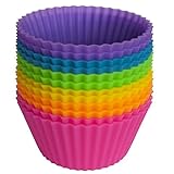 Set of 12 Pieces (1 dozen) Round Shaped Silicon