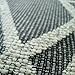 Artbisons Table Runner Cover Grey Geometry 95x13 Thickly Modern Handmade Tablerunner