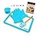 Luxury 5 Set Healthy Silicone Baking Collection: Non Stick Silicone Baking Mat 16 1/2