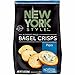 New York Style Bagel Crisps PLAIN, SEA SALT, EVERYTHING -(Pack of 3) Convenient Variety - 7.2 ounce