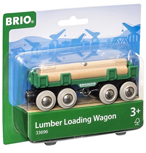 BRIO Lumber Loading Wagon