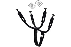 Colaxi Hockey Helmet Chin Strap Repair Kit Accessories Replacement Parts Ear Belt Loops