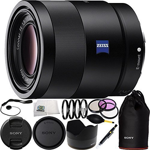 Sony 55mm Sonnar T* FE ZA SEL55F18Z Full Frame Prime Lens