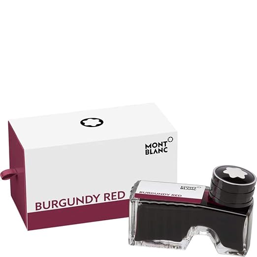 Mont Blanc Ink Bottle, Burgundy Red (105198) Mont Blanc Amazon.in