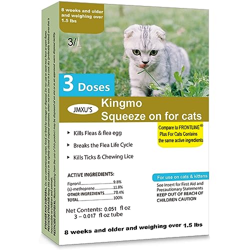 Flea and Tick Prevention for Cats, Cat Flea & Tick