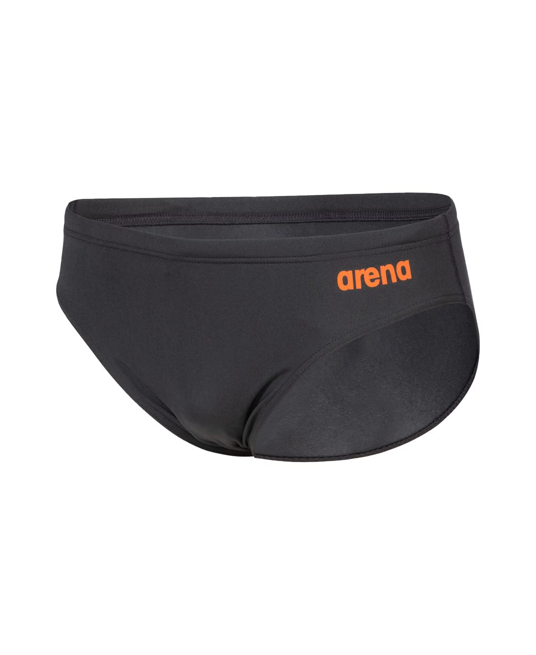 ARENA Men’s Standard Performance Solid Team Swim Briefs, Asphalt/Nespola