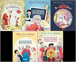 5 Kinderbücher von Marc-Uwe Kling und Astrid Henn im Set