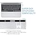 Macally Wireless Solar Keyboard for Mac - 2.4G RF USB Wireless Keyboard with Numeric Keypad & 21 Apple Shortcut Keys - Charges via Any Light Source - Solar Powered Cordless Keyboard - Silver Aluminum