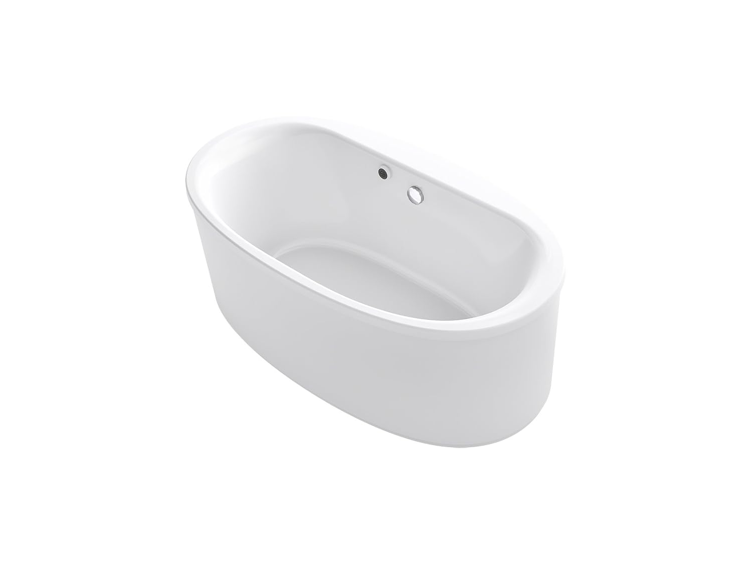 Kohler 24002W10 Sunstruck Freestanding Bath White Bathtubs