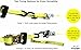 Strapright- Ratchet Straps, Motorcycle Ratchet Tie Down Straps - 2 Pack, 14 Ft & 3300 Break Strength | Padded Handle Ratchet Tie Down Straps | Adjust & Lock | Motorbikes, Dirt Bikes, Kayak UTV & ATV