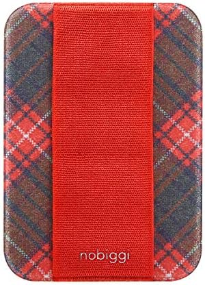nobiggi OG Art Series (Tartan Pixel (Red)) Phone Grip Smartphone Strap