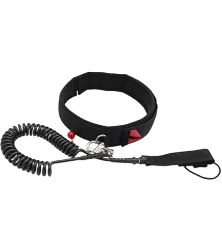 Burton Powsurf Snowboard Leash Black And Blue Burton Powsurf