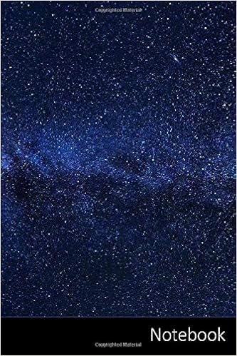 Notebook Voie Lactée Ciel étoilé Ciel Nocturne Star