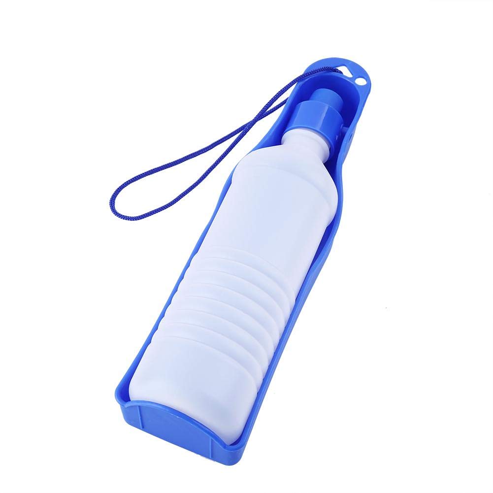 250ml/500ml Portable Pet Travel Water Bottle for Dogs, Cats and Puppy - Outdoor Walking Leak-Proof Drinking Fountain Dispenser, Easy Pet Drinking Tool