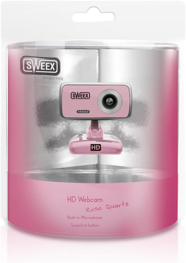 Sweex WC066 HD cam Pink Amazon.co.uk Computers & Accessories