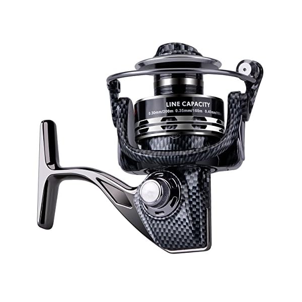 Spinning-Fishing-Reels-PLUSINNO-Big-Fish-Reel-Freshwater-Inshore-Saltwater-with-Gear-Ratio-521-LeftRight-Interchangable-Collapsible-Handle-Reel