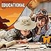 WhizBuilders Outdoor Kids Adventure Kit - Explorer Kit with Binoculars, Animal Figurines, Flashlight, Safari Hat, Magnifying Glass, Compass, Camping Toys for Boys & Girls Age 3-12 Year Old